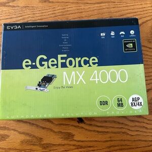 EVGA  GeForce MX4000 64MB DDR Video Card AGP 8X/4X